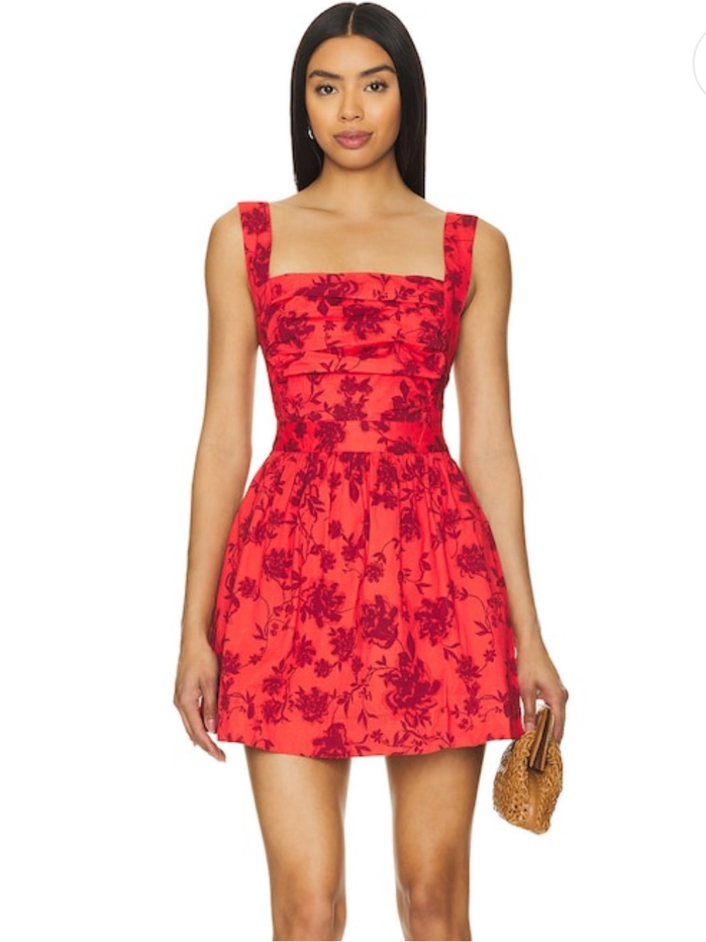 FREE PEOPLE Meet Me In Maui Dress in Heat Wave Combo